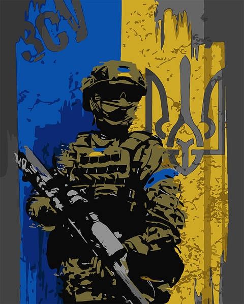 Картини за номерами Патріотичні