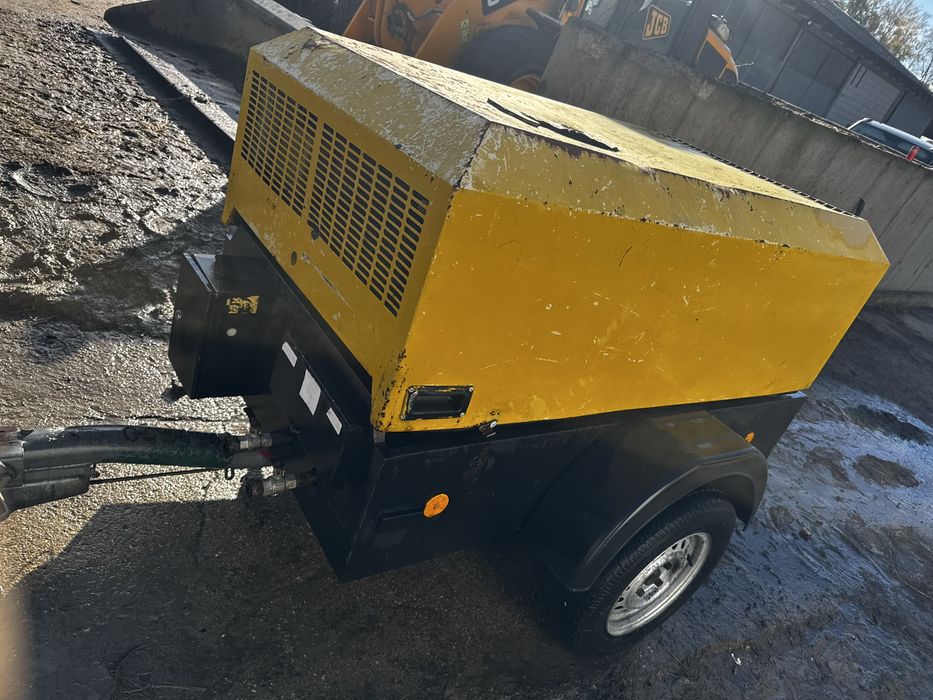 Kompresor spalinowy Ingersoll rand DOOSAN 7/31 piaskowanie przeciski