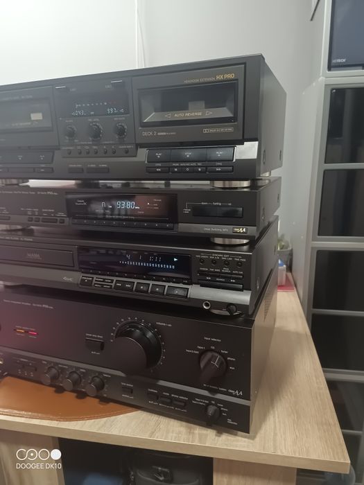 Wieza Technics Wzmak SU-V670 odtwarzaczCD SL-PG440A,ST-G470 i RS-TR333