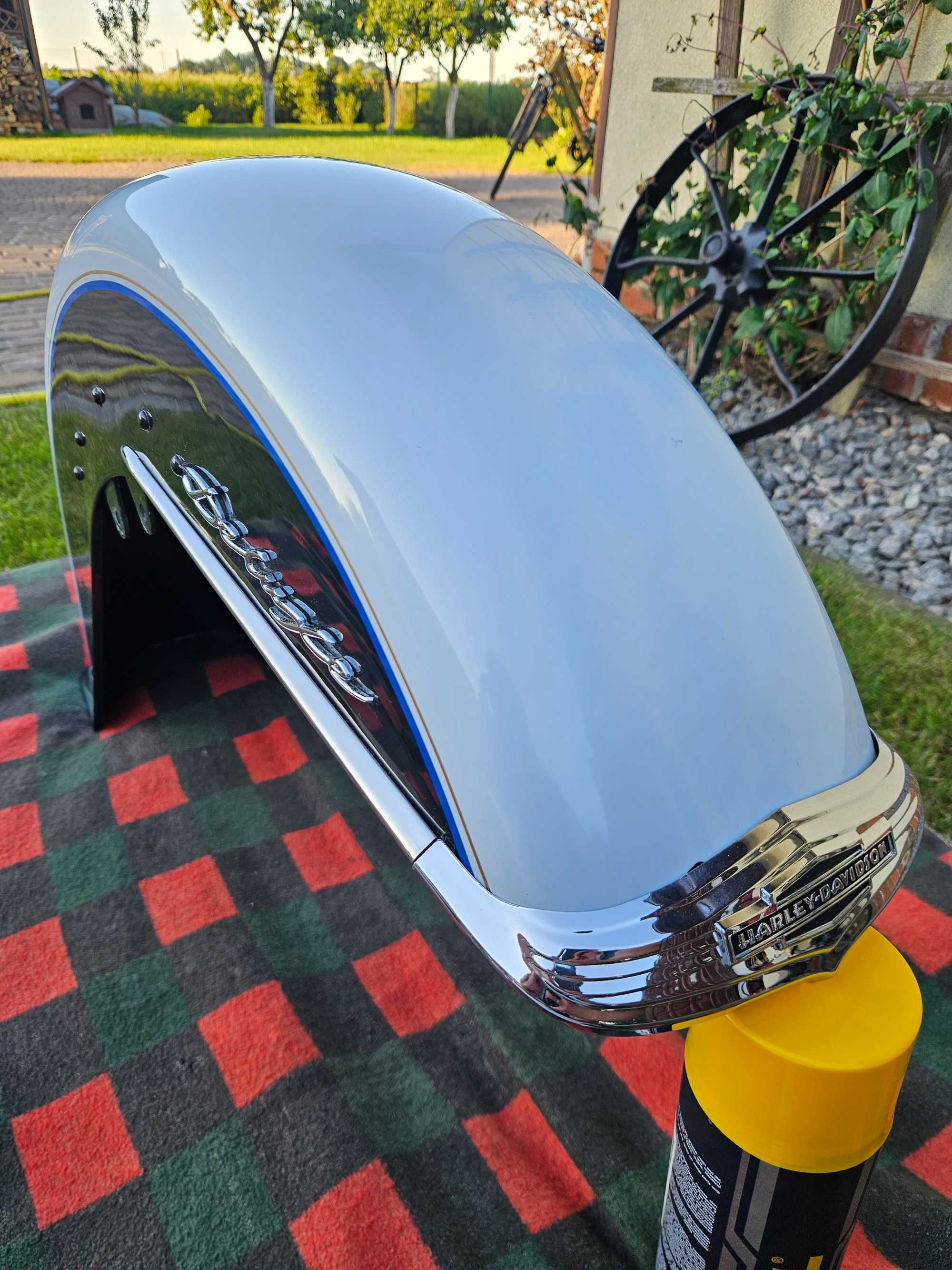 Harley Davidson Softail Deluxe, Karoseria Zbiornik Bak Błotnik IDEALNY