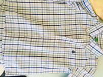 Camisa as risca da benetton