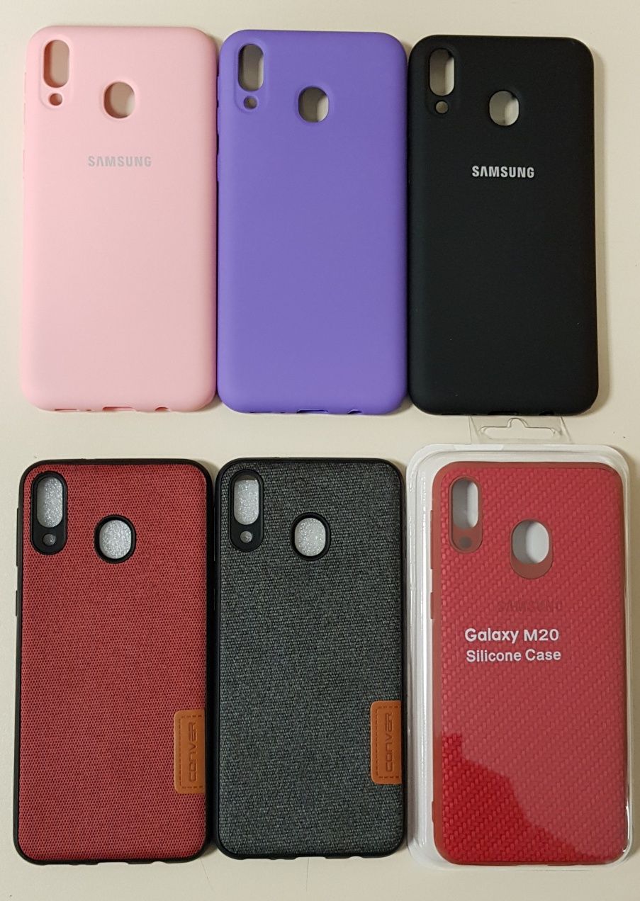 Силикон Накладка Бампер Чехол Самсунг Samsung M20