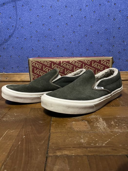 Сліпони/макасини/лофери Vans на хутрі унісекс