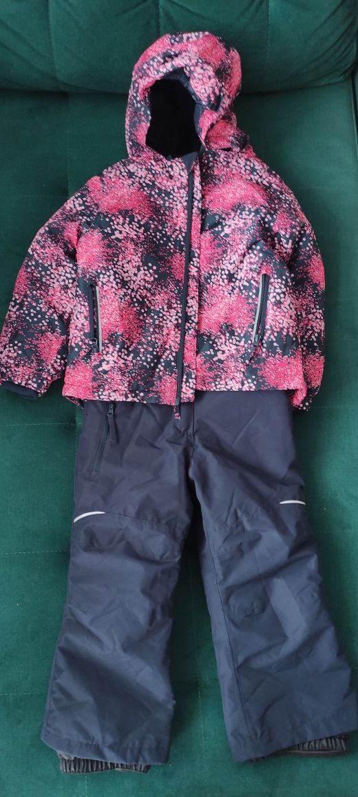 Nowy zestaw zimowy LUPILU kombinezon- kurtka + spodnie 98/104