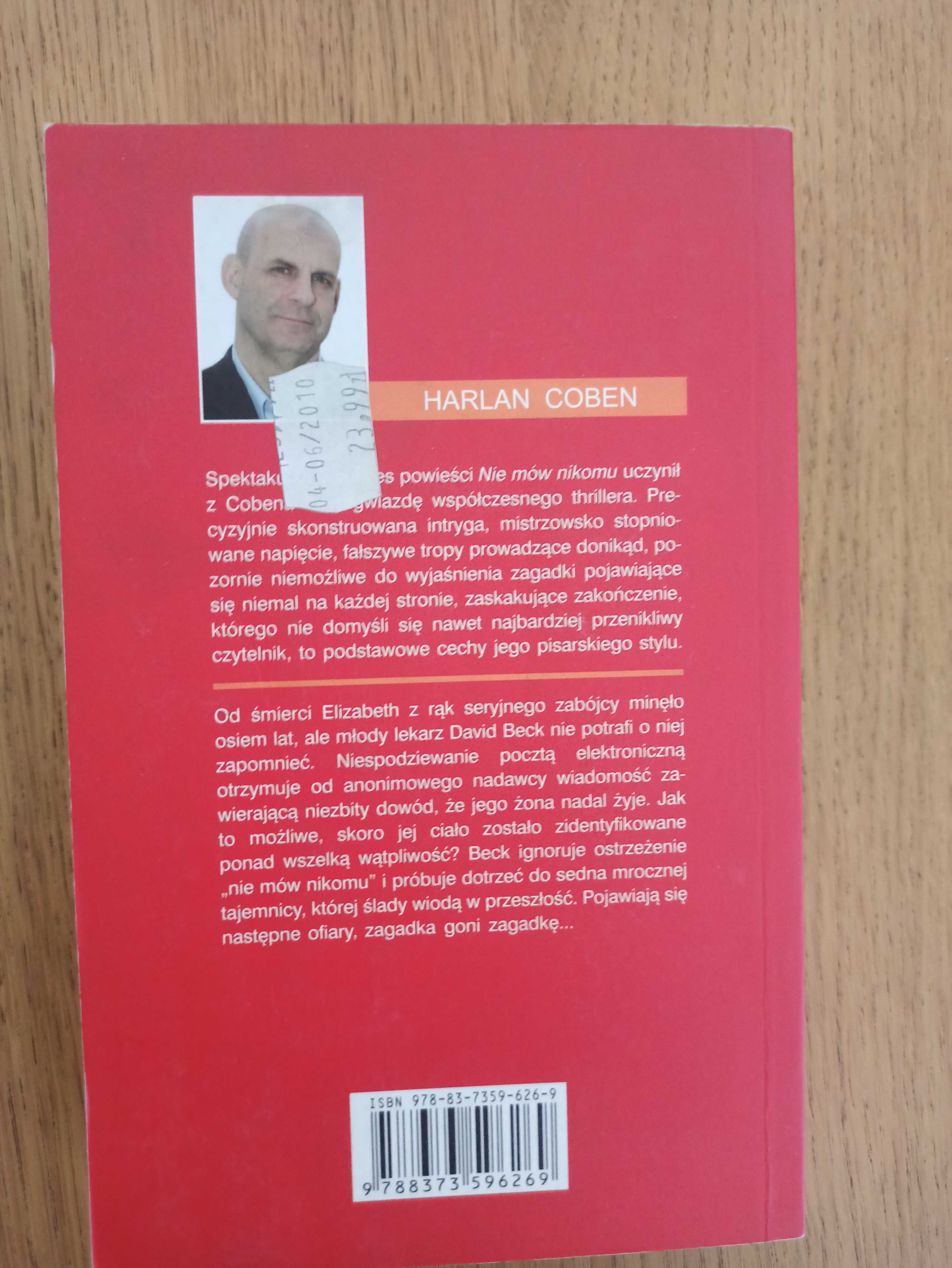 Harlan Coben - Nie mów nikomu - książka