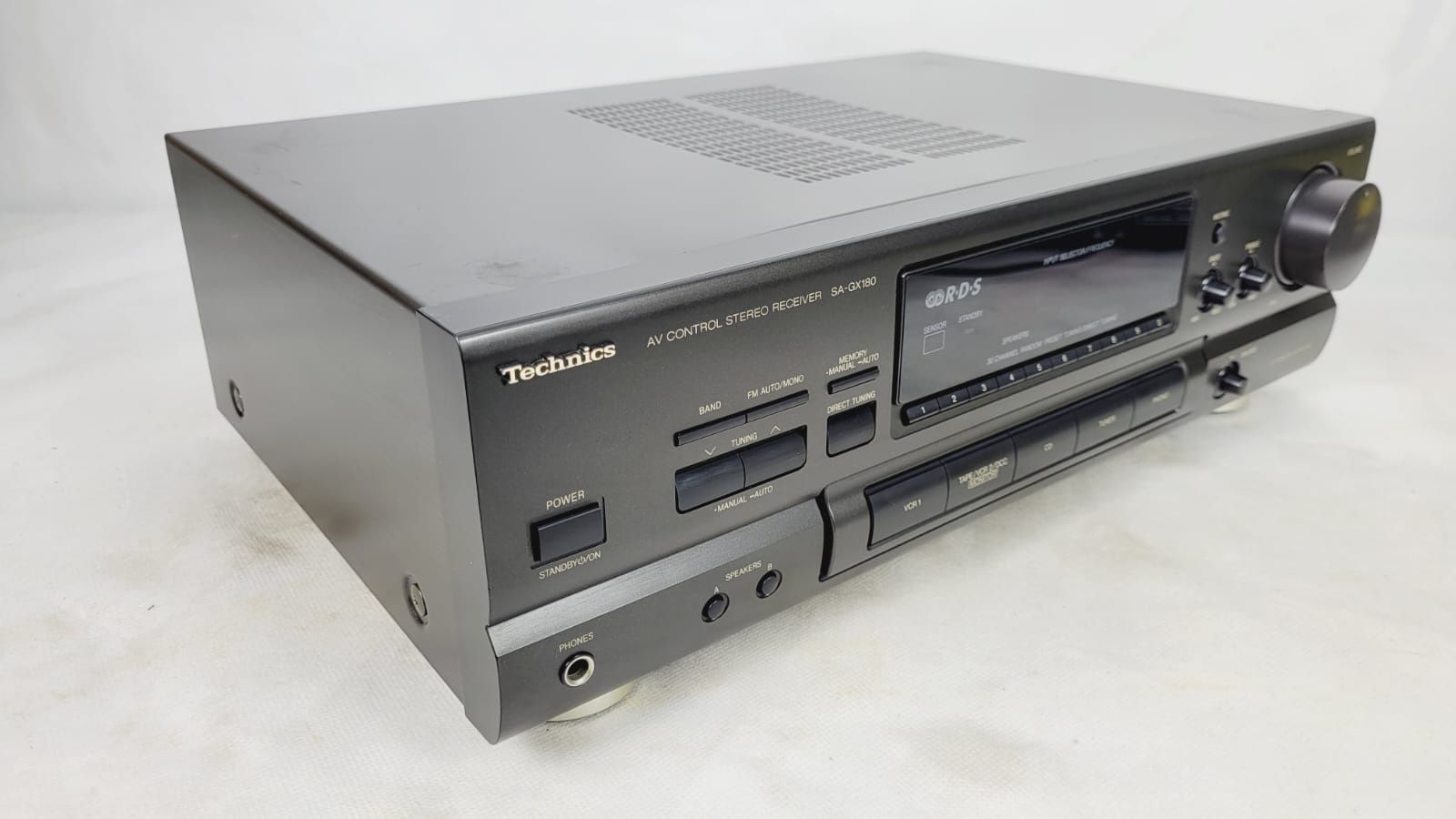 Technics SA GX 180 Wzmacniacz stereo Amplituner Prosty solidny 2x65W 4