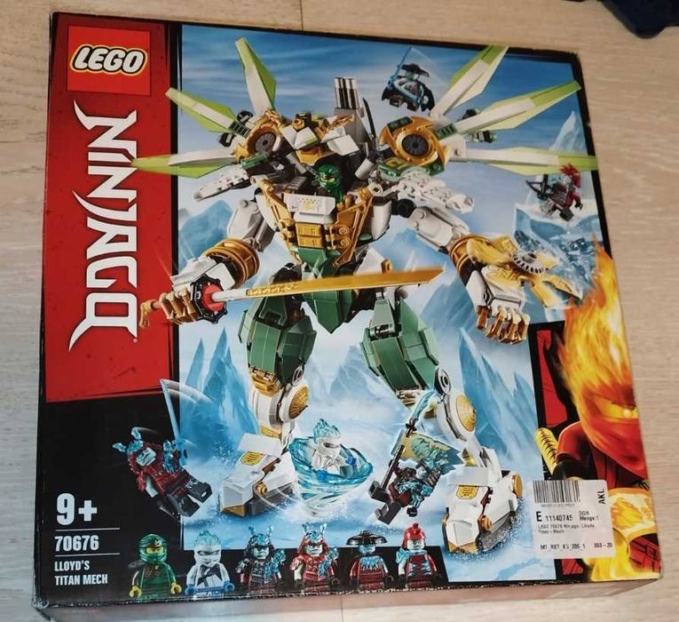 LEGO NINJAGO 70676 Mechaniczny tytan Lloyda NOWY