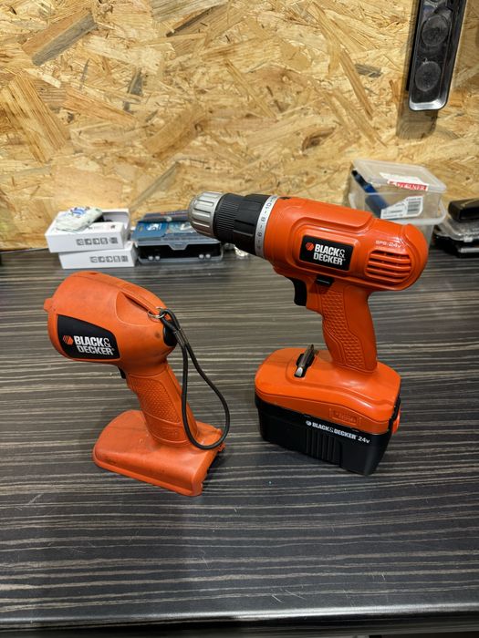 Wkrętarka akumulatorowa B&D plus latarka