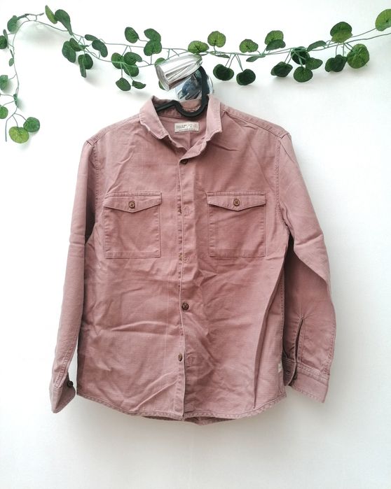 Camisa cor Rosa Velho de Rapaz da Zara Kids
