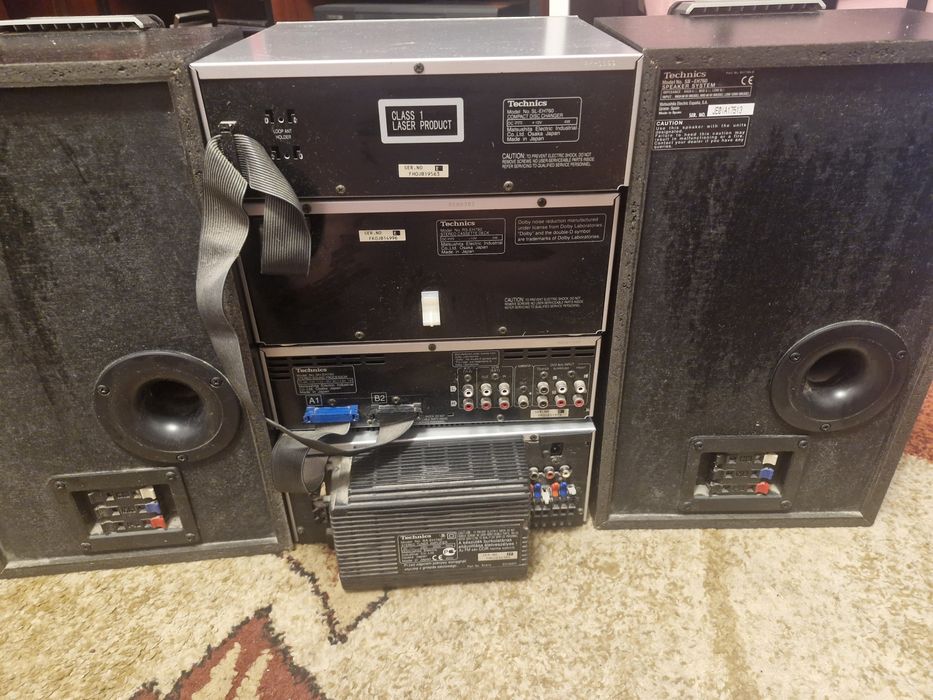 Wieża stereo Technics SL-EH760 (zmieniacz CD / zestaw Technics)