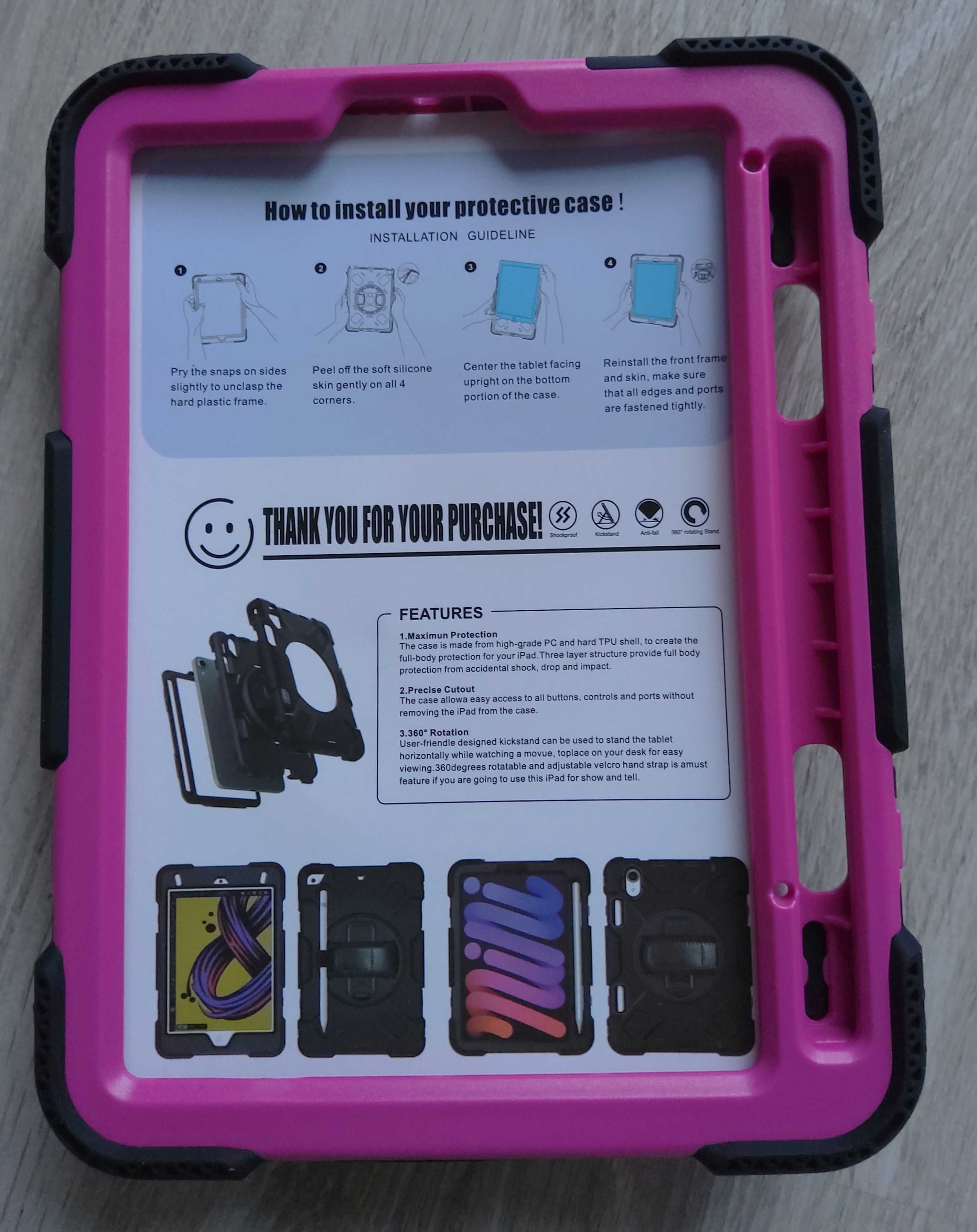 Pancerne etui case obudowa do tablet iPad Mini 6
