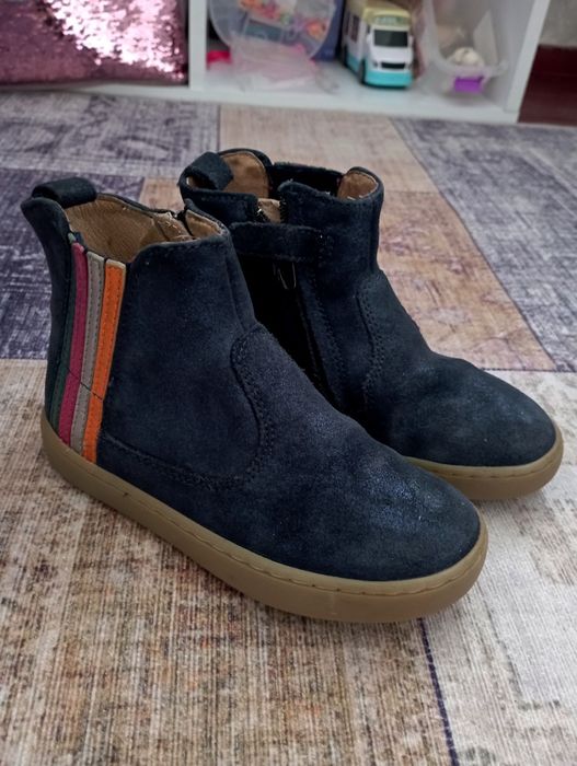 Шкіряні замшеві черевички 26р Shoo Pom