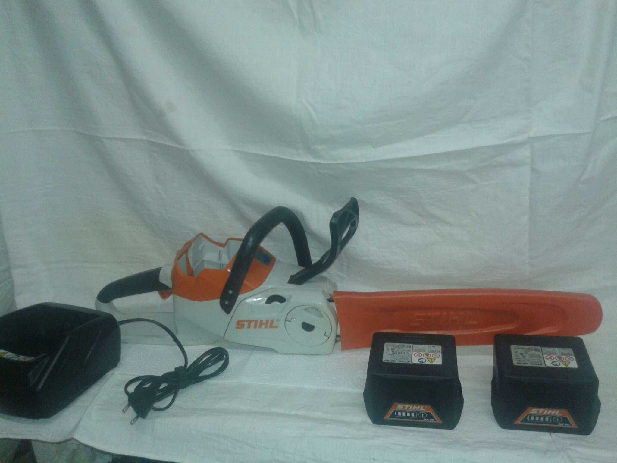piła akumulatorowa STIHL dmuchawa jak nowe akumulator ładowarka