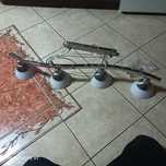 Lampa LED z zarówkami