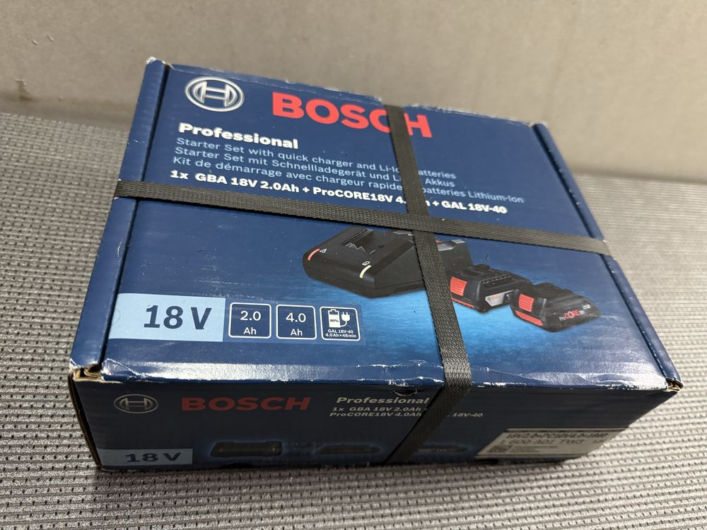 Akumulatory +ładowarka Bosch Nowy 1 x GBA 18V 2.0 Ah idealny prezent
