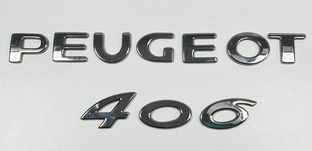 EMBLEMAT NAPIS LOGO PEUGEOT 406