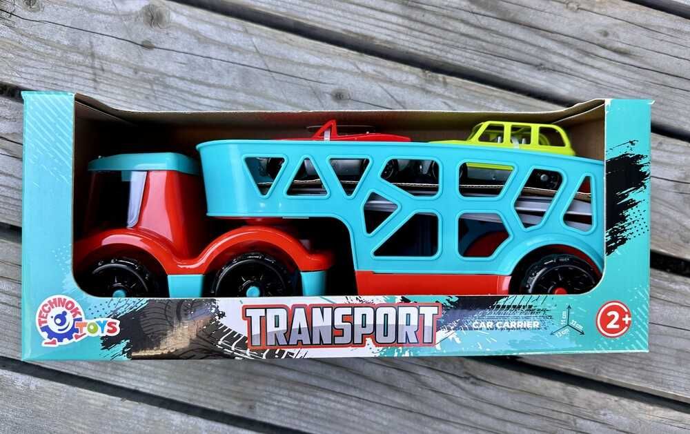 Машина автовоз Технок 0938 зі спуском з 2 машинками в наборі