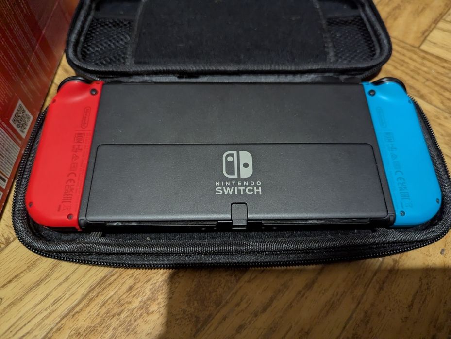 Nintendo switch OLED 64GB+128GB состояние идеальное!