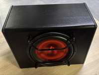 Tuba subwoofer z wbudowanym wzmacniaczem WYPRZEDAŻ GARAŻOWA