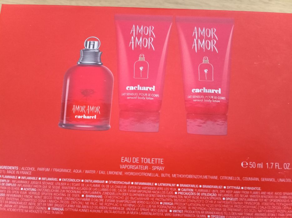 Coffret Cacharel Amor Amor NOVO