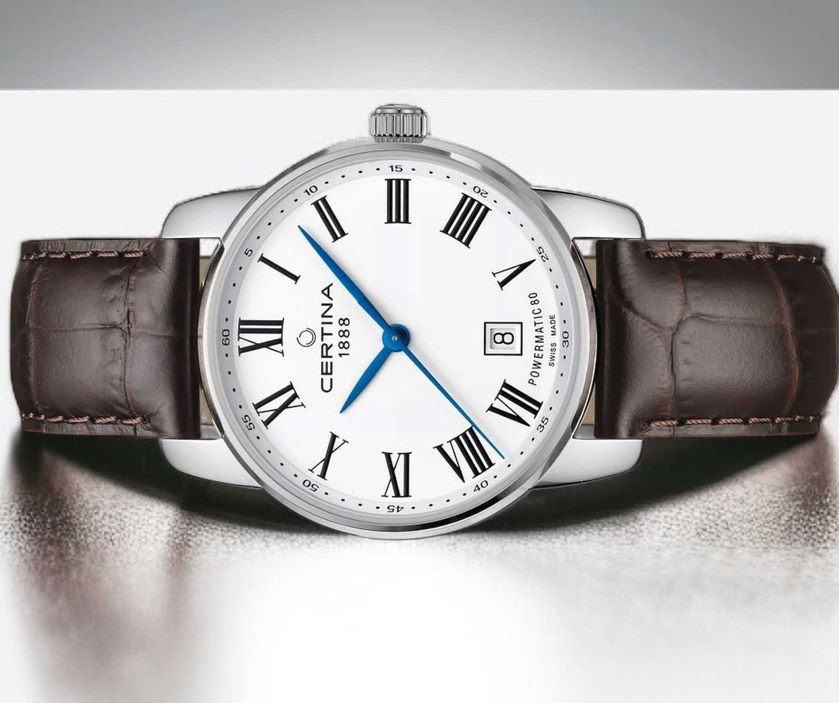 Pasek do zegarka Certina DS Podium C034 19 mm zapięcie motylkowe