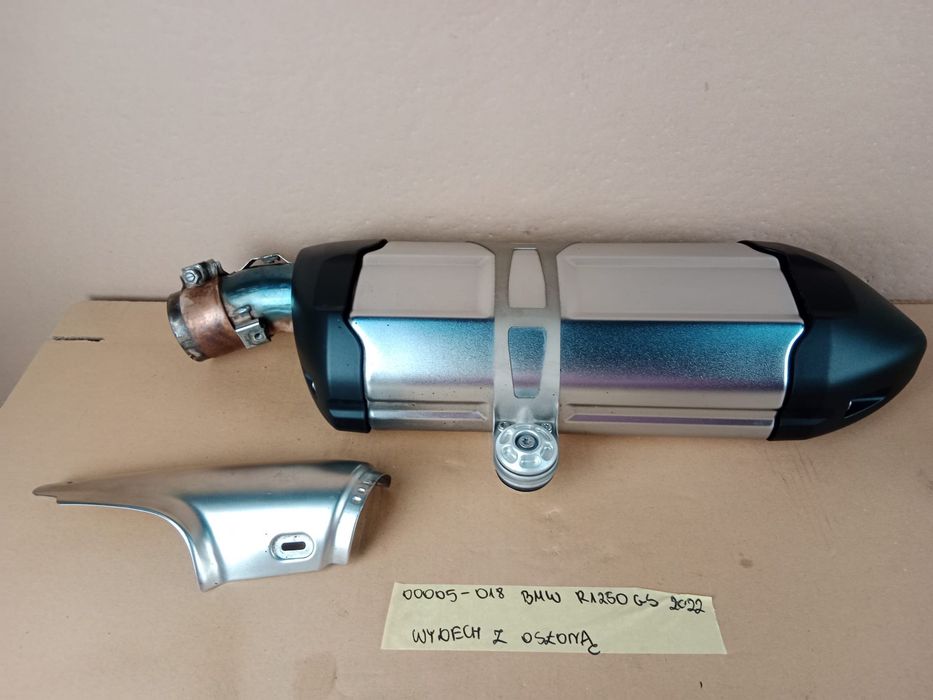 Bmw R1250 GS K50 K51 2022 R1200 Wydech Oryginał Tłumik Osłonka Wydechu