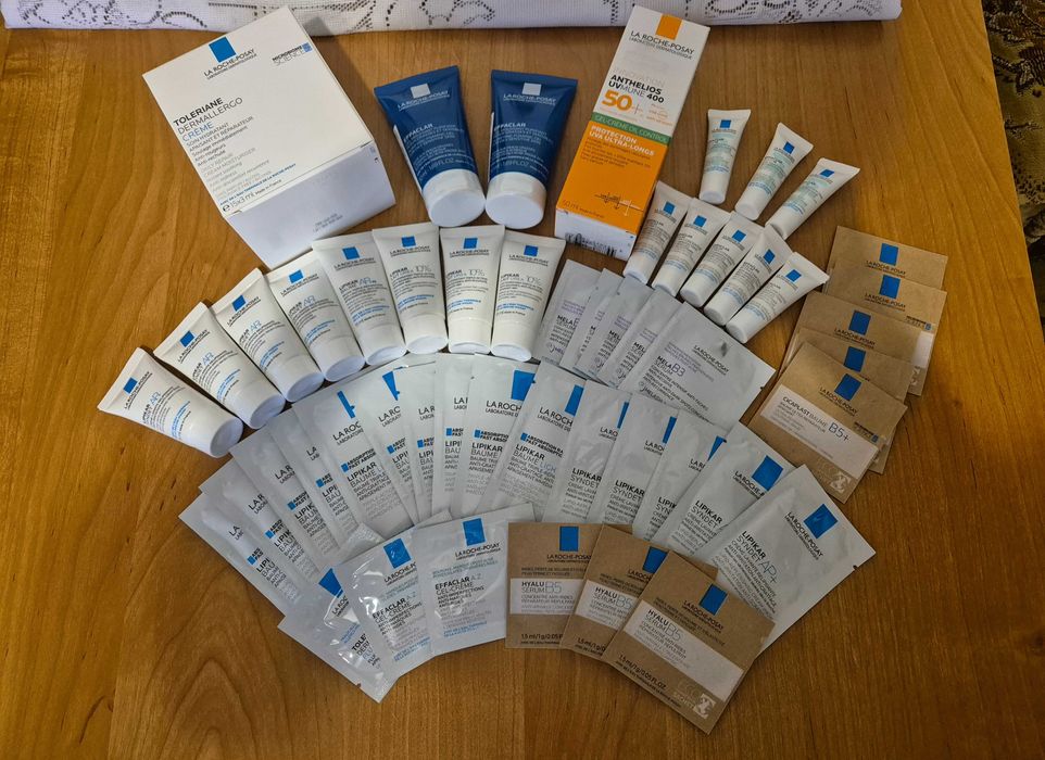 Duży zestaw kosmetyków la roche