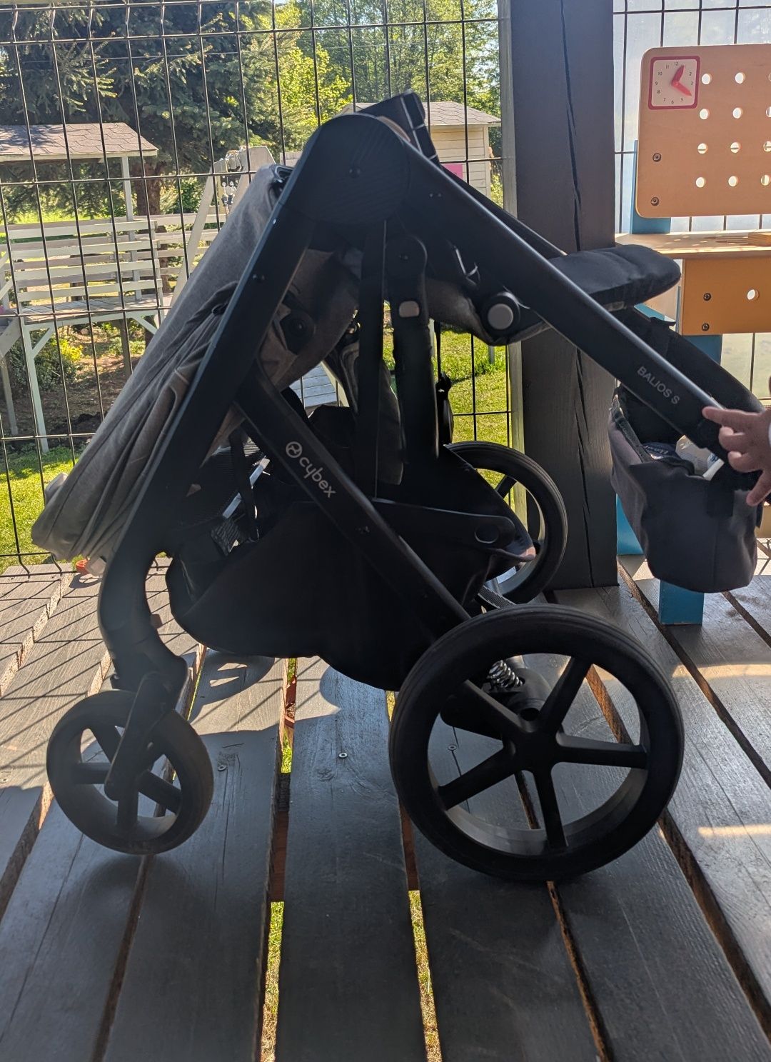 Wózek spacerowy cybex balios S szary