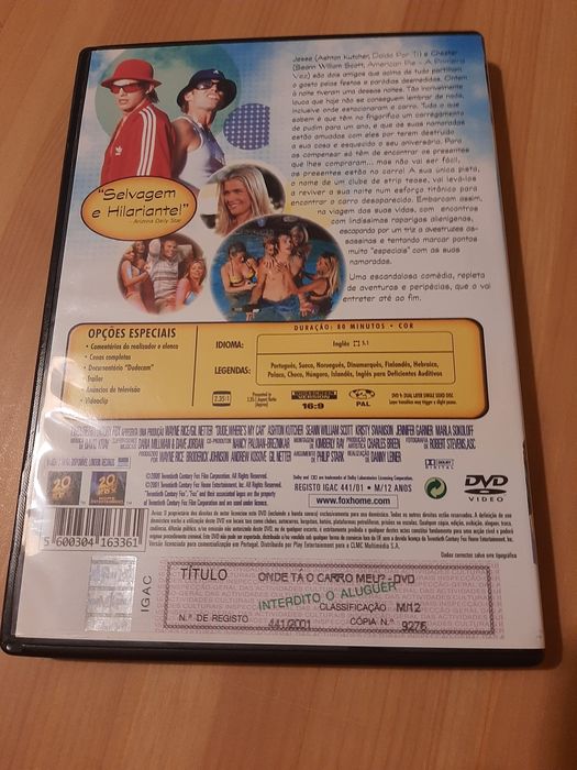 Onde 'Tá o Carro, Meu? (Dude Where's the Car) DVD