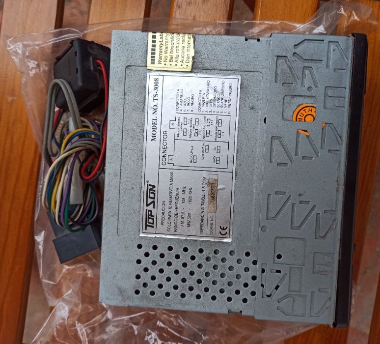 Autorádio cassetes - Top Son - Nissan Micra - Portes Grátis