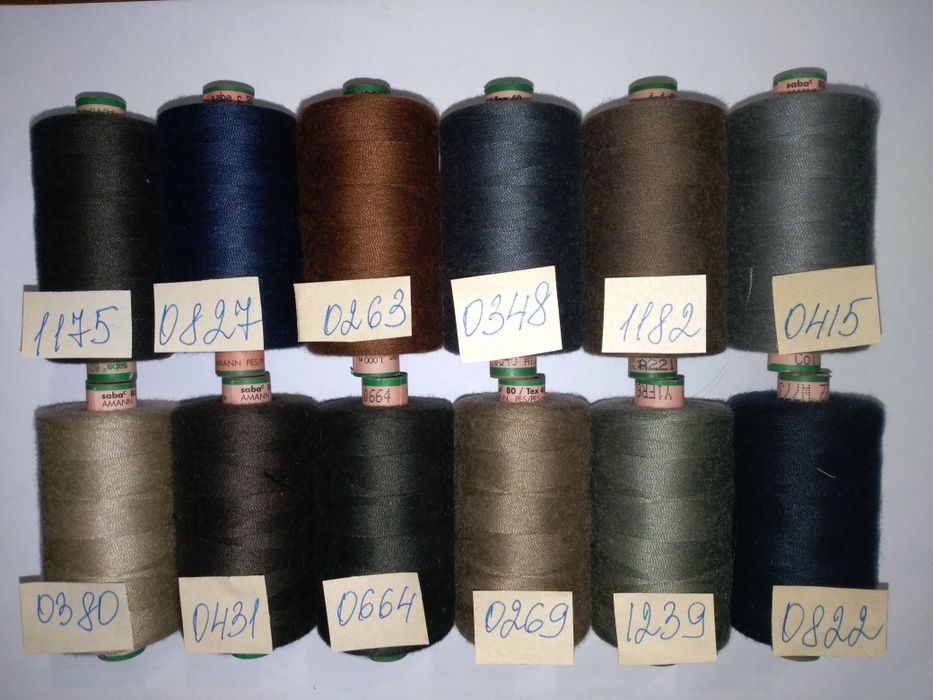 Нитки Amann,Alterfil,Coats