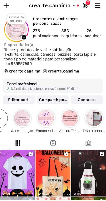 personalização de prendas