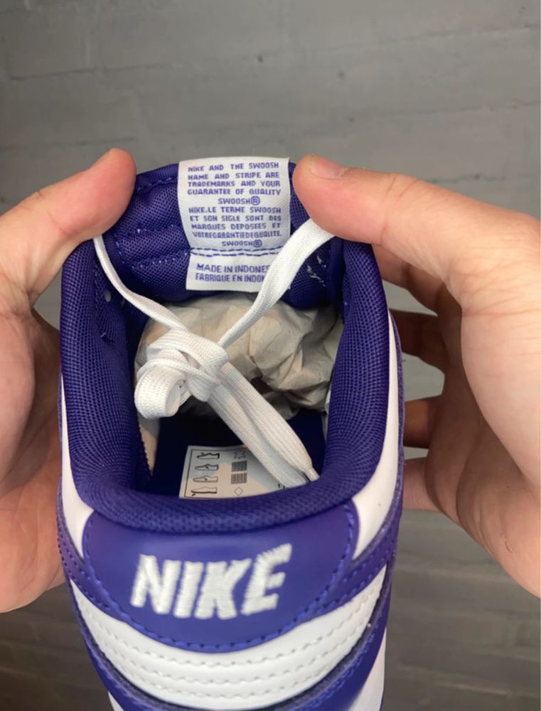 Nike Dunk Roxos NOVOS