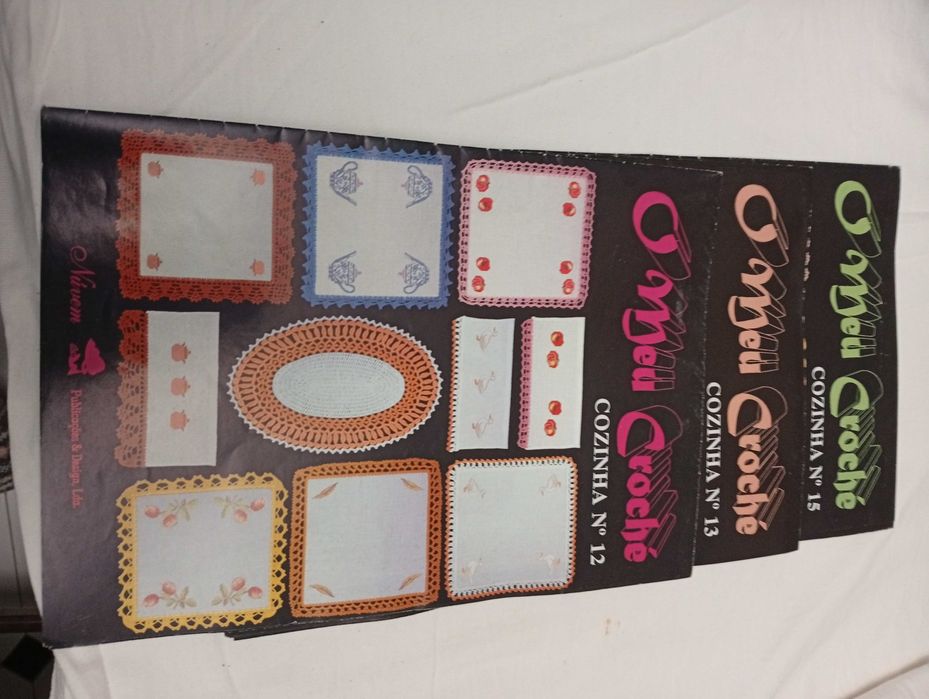 3 Revistas de Croché