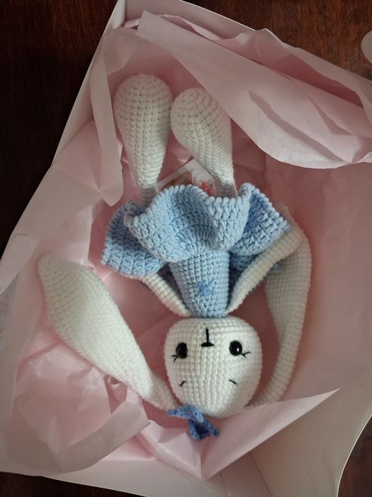 Миле зайченя-подарунок від Миколайка