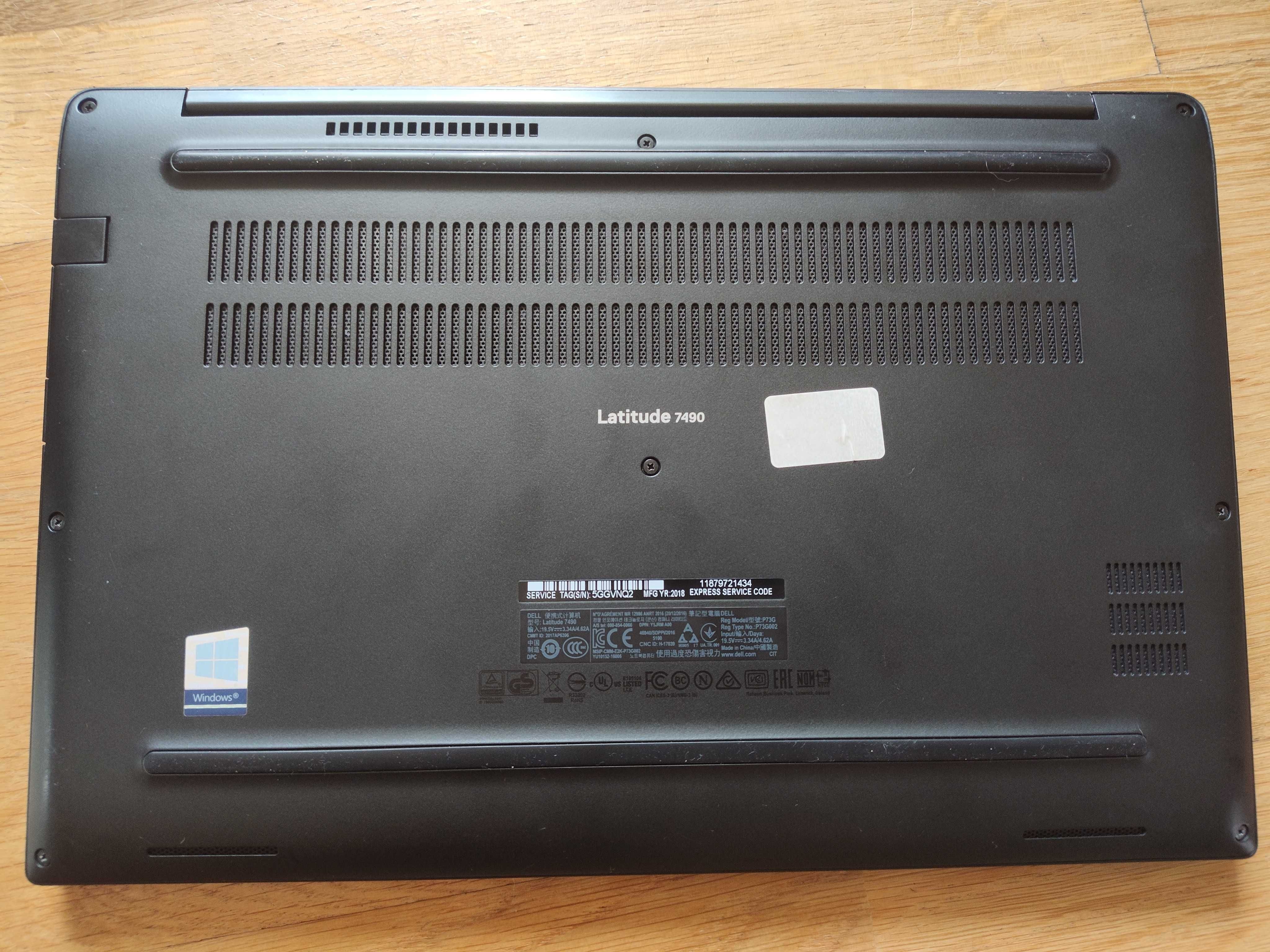 Laptop DELL Latitude 7490