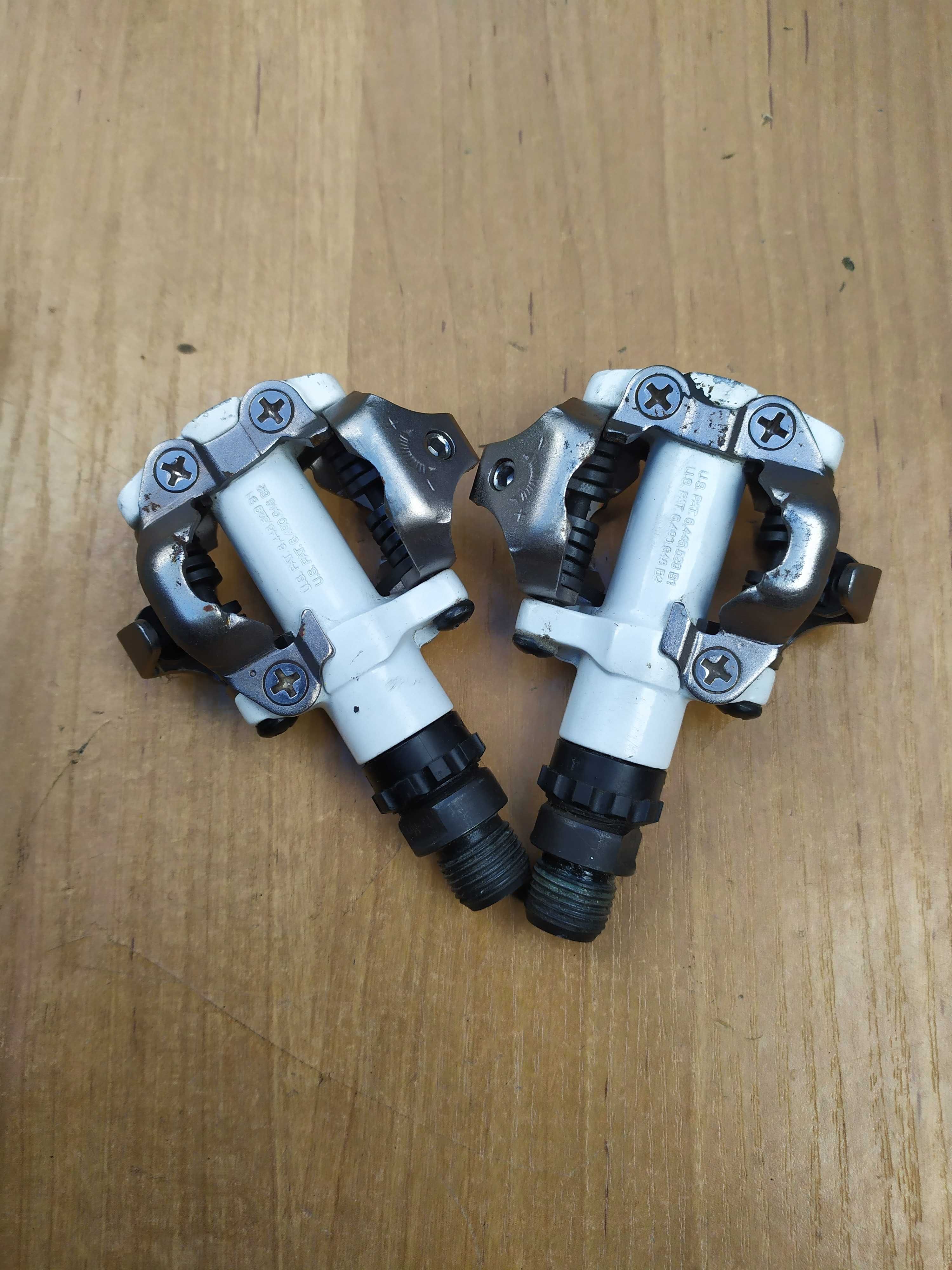 Shimano Deore pedały PD-M520 SPD Białe Polecam