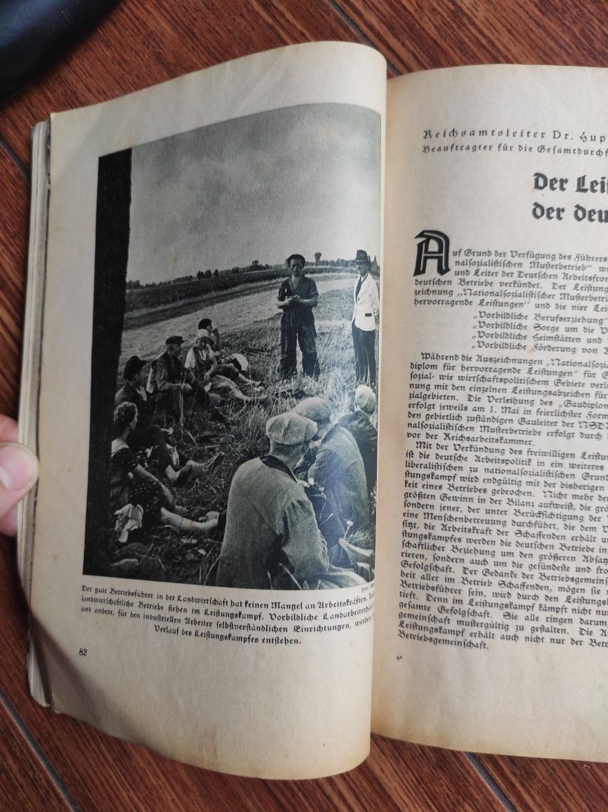kalender der deutschen arbeit 1938