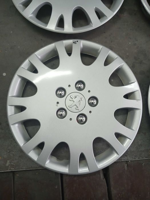 Kołpaki oryginalne 15" Peugeot