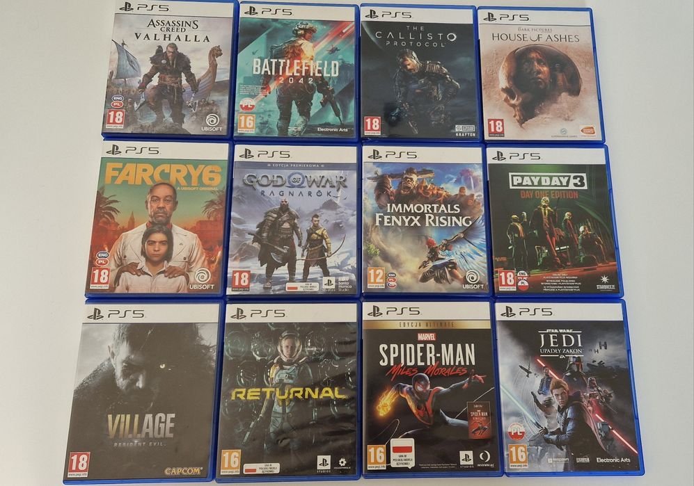 Gry na konsole PS4/PS5