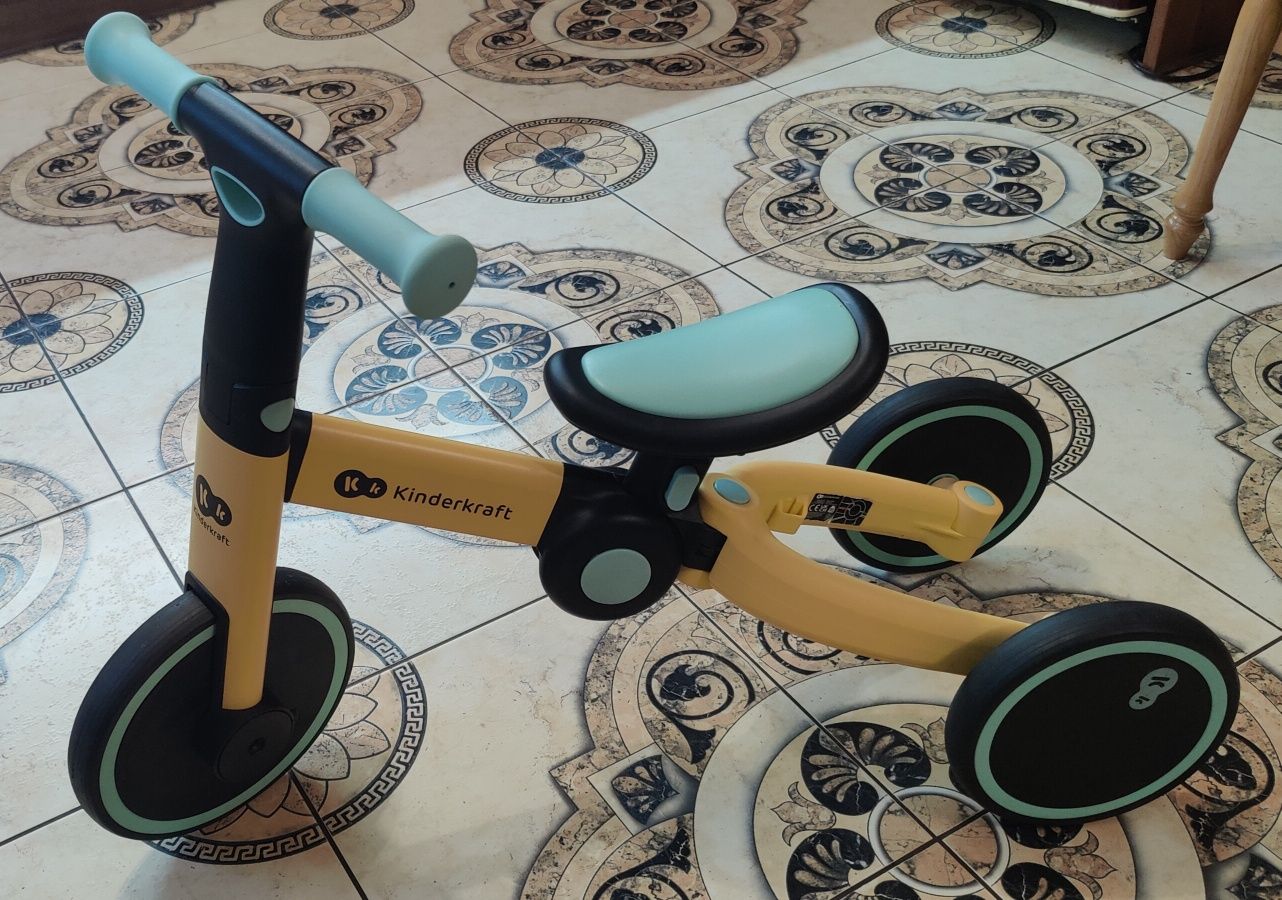 Велобіг / Триколісний велосипед 3 в 1 Kinderkraft 4trike