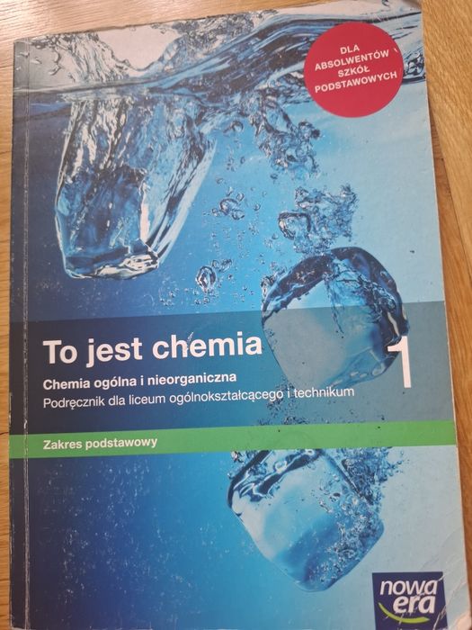 To jest chemia 1 zakres podstawowy