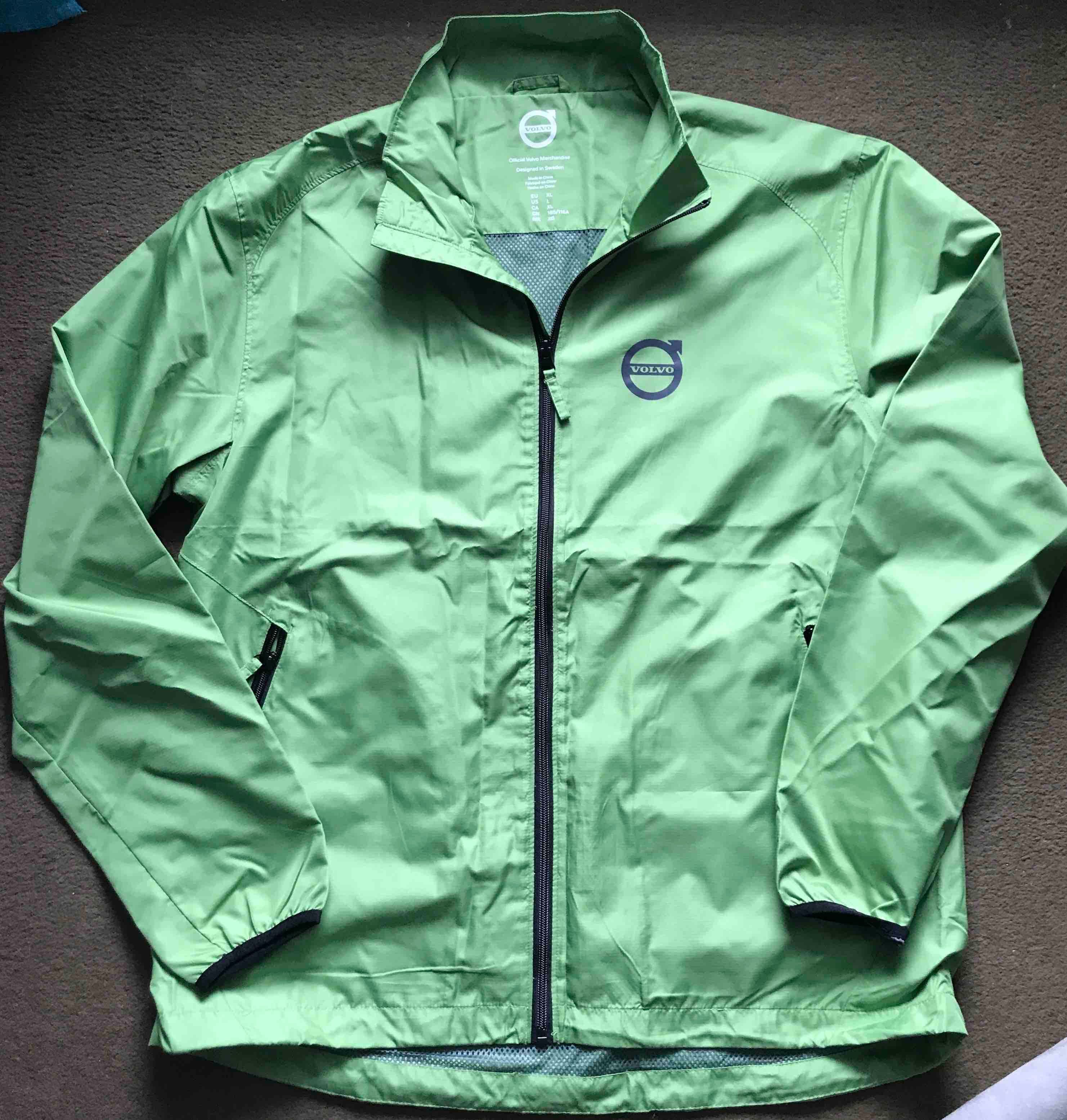 Kurtka Volvo Iron Mark Windbreaker XL nowa zielona - Volvo Marchendise