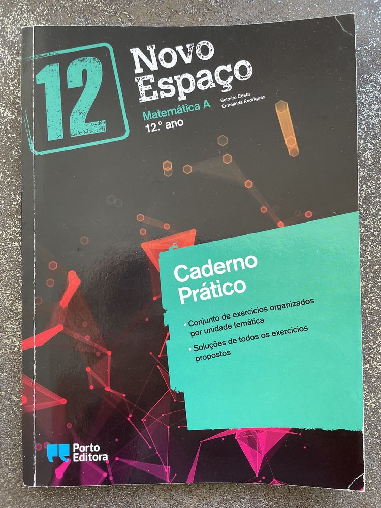Cadernos atividades 12 ano: Biologia, Matemática A