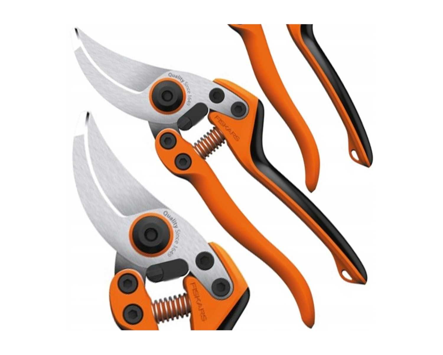 ANTYSPOŚLIZG Sekator Fiskars Hartowana Stal 26mm NOŻYCE Wysyłka24h