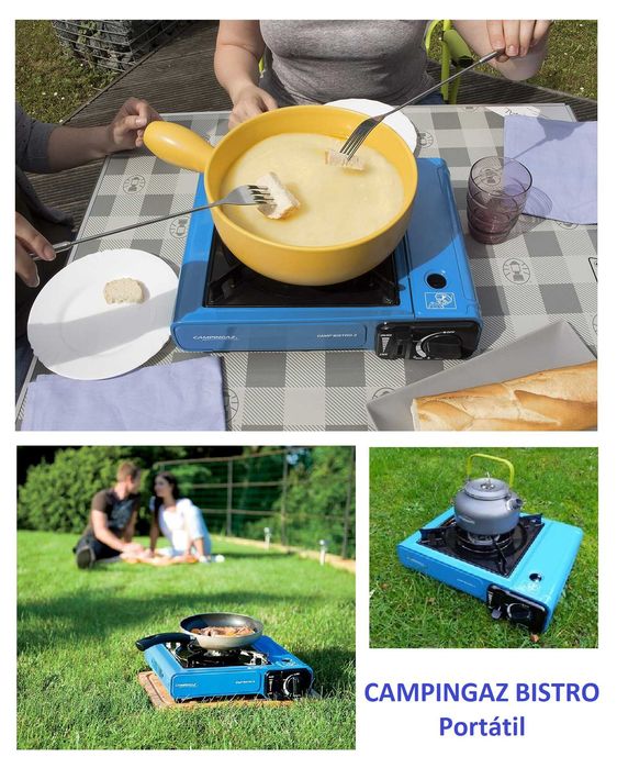 Fogão Portátil Cartuchos Gás