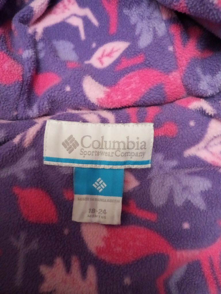 Продам комбинезон Columbia на девочку на пуху, возраст 18-24мес