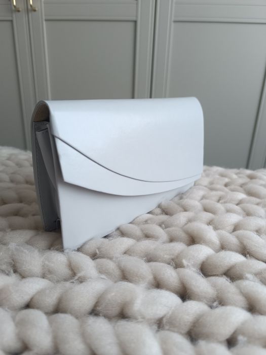 Torebka kopertówka szara