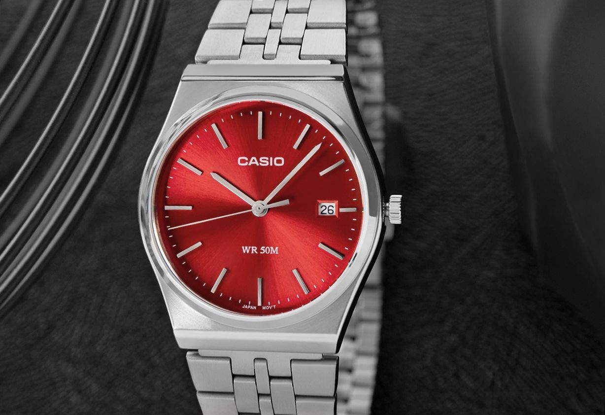 zegarek męski casio mtp-b145d-4a2vdf + box
