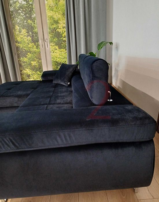Narożnik ALEX MINI, rogówka, USB rozkładana kanapa sofa +GRATIS